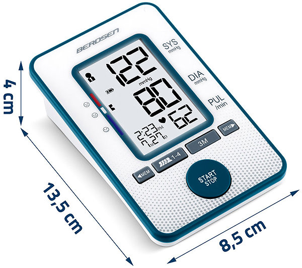 Pressure Monitor Berdsen BD-121 Digital Arm Pressure Gauge 22 - 42 cm ...