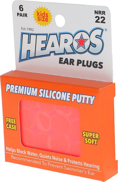 Štuple do uší HEAROS Silicone Putty Kids Size Ear Plugs ...
