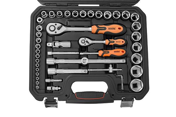 Socket set HECHT 94pcs CRV + S2 HECHT 2094.