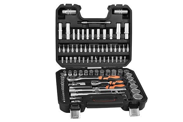 Socket set HECHT 94pcs CRV + S2 HECHT 2094.