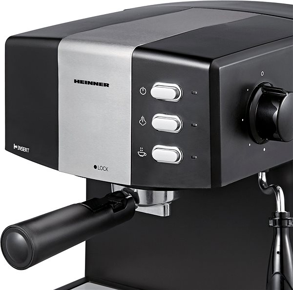 Lever Coffee Machine Heinner HEM-850BKSL Features/technology
