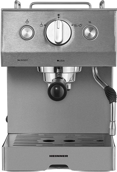 Lever Coffee Machine Heinner HEM-1140SS Screen