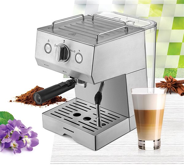 Lever Coffee Machine Heinner HEM-1140SS Lifestyle