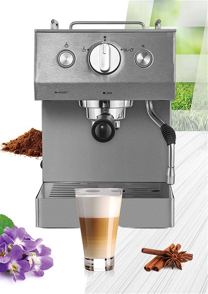 Lever Coffee Machine Heinner HEM-1140SS Lifestyle