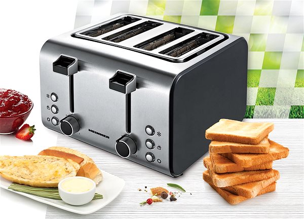 Toaster Heinner HTP-1400BKSS Lifestyle
