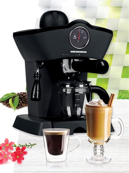 Lever Coffee Machine Heinner HEM-200BK Lifestyle