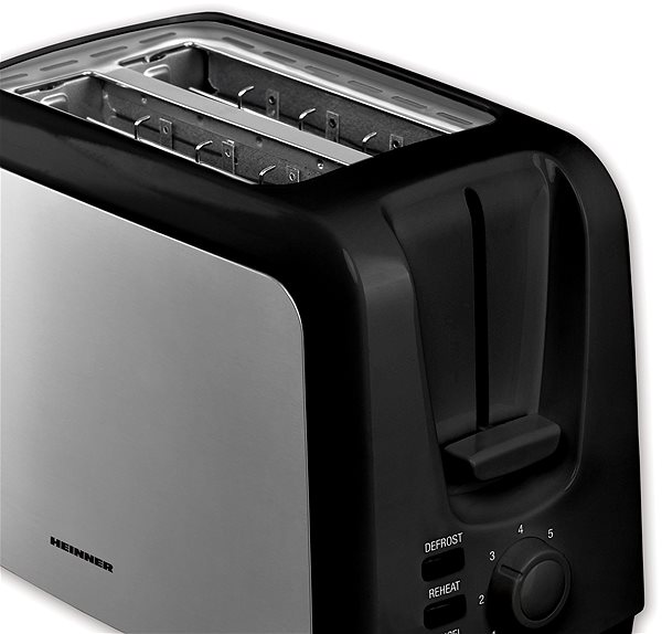 Toaster Heinner HTP-700BKSS Mermale/Technologie