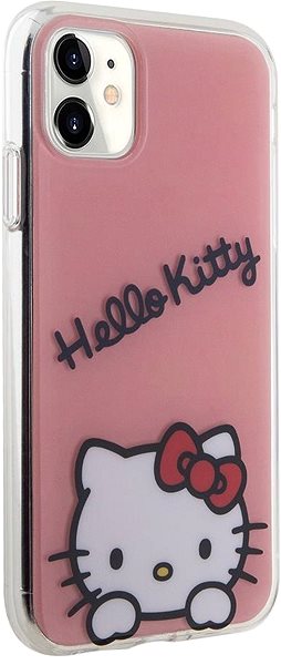 Kryt na mobil Hello Kitty IML Daydreaming Logo Zadný Kryt na iPhone 11 Pink ...