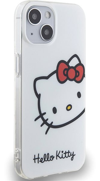 Handyhülle Hello Kitty IML Head Logo Backcover für das Phone 13 White ...
