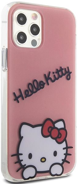 Telefon tok Hello Kitty IML Daydreaming Logo iPhone 12/12 Pro rózsaszín tok ...