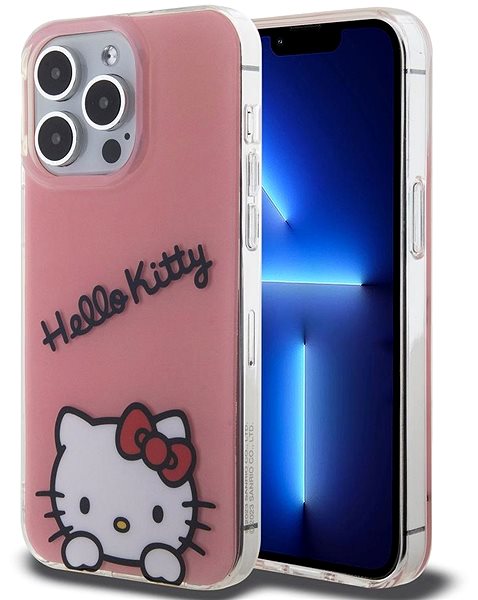 Telefon tok Hello Kitty IML Daydreaming Logo iPhone 13 Pro rózsaszín tok ...