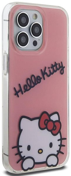 Kryt na mobil Hello Kitty IML Daydreaming Logo Zadný Kryt na iPhone 13 Pro Pink ...