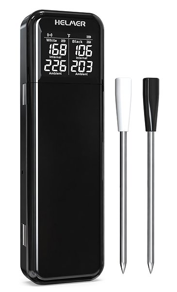 Küchenthermometer Helmer TM 28 – smartes kabelloses Küchenthermometer ...