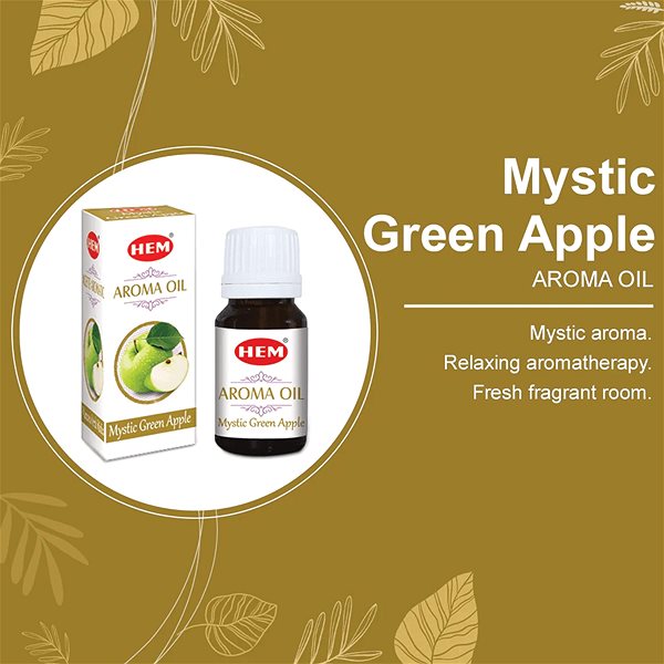 HEM Mystic Green Apple essential oil 10 ml .