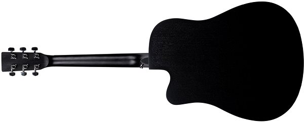 Henry’s BONEFIRE B101 acoustic guitar, black .