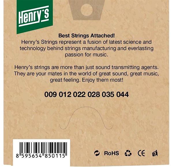 Struny Henry's Strings Bronze 09 44 ...