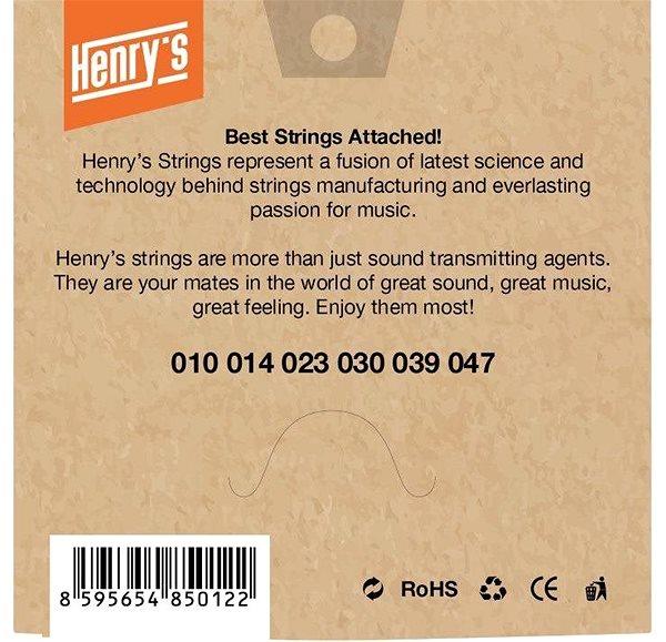 Struny Henry's Strings Bronze 10 47 ...