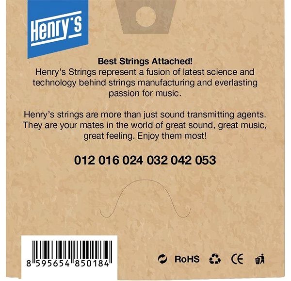 Struny Henry's Strings Bronze 12 53 ...