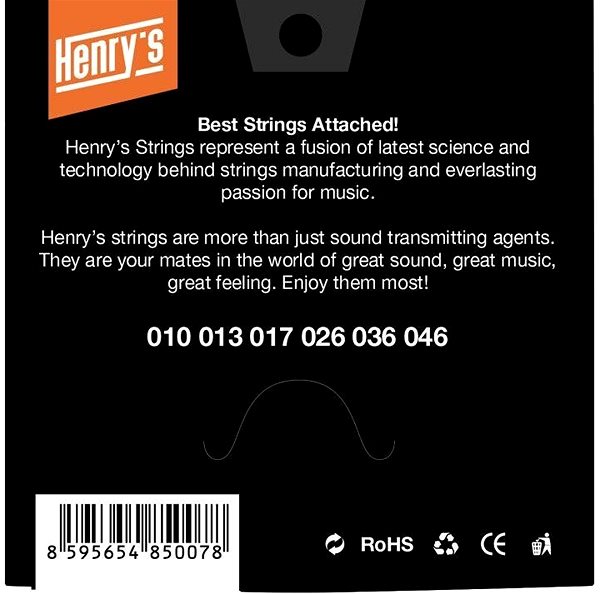 Struny Henry's Strings Nickel 10 46 ...