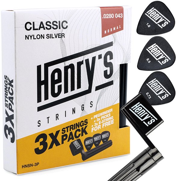 Struny Henry’s HNSN-3 Pack ...