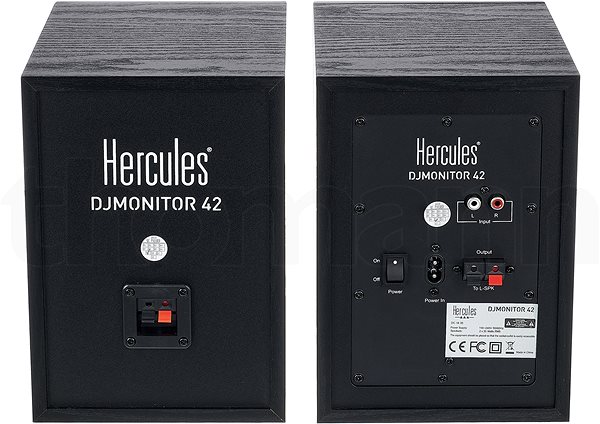 Reproduktory Hercules DJ Monitor 42 Zadná strana