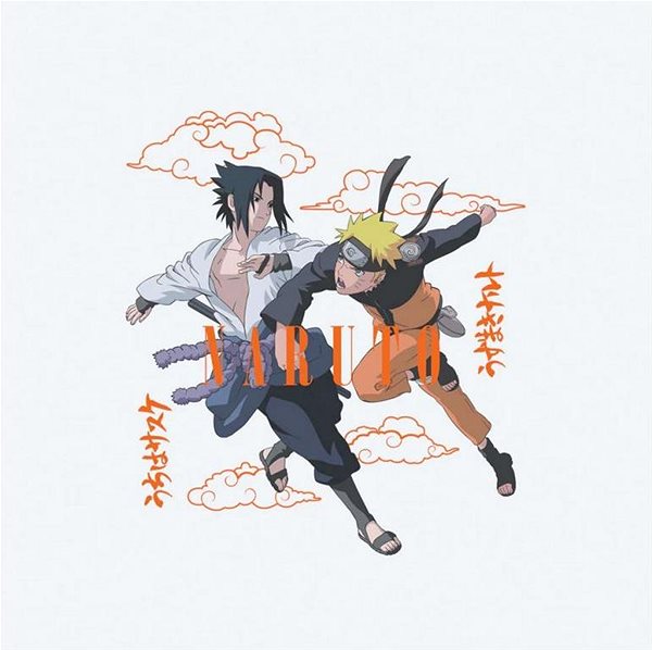 Mikina Naruto: Naruto VS Sasuke - pánská mikina L ...