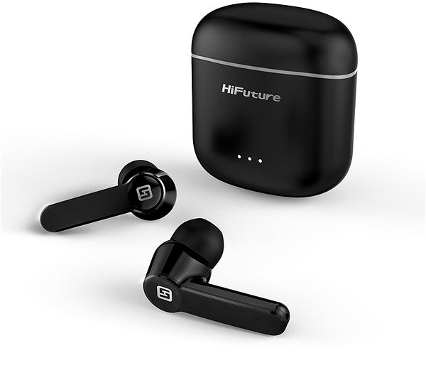 Wireless Headphones HiFuture FlyBuds, Black Lifestyle