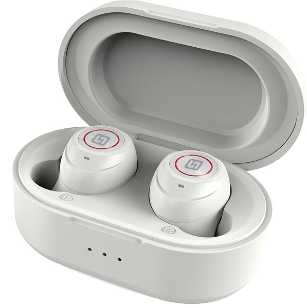Wireless Headphones HiFuture TidyBuds, White Lateral view