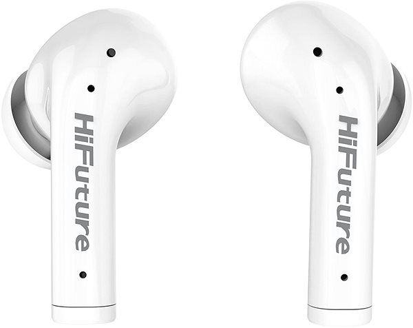 Wireless Headphones HiFuture TrueAir ANC, White Back page