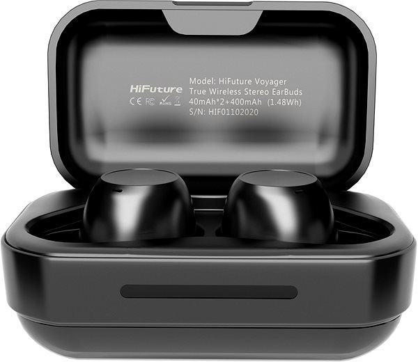 Wireless Headphones HiFuture Voyager, Black Screen