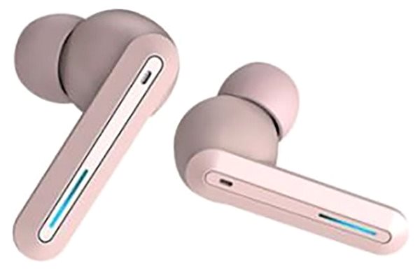 Wireless Headphones HiFuture Radge, Pink Lateral view