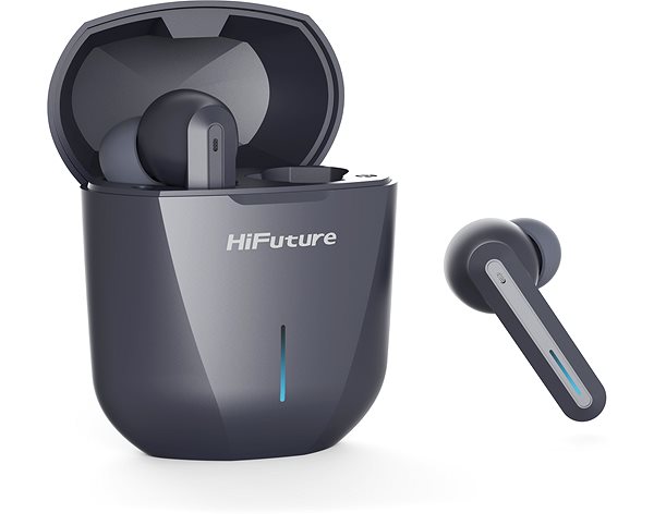 Wireless Headphones HiFuture Radge, Grey Lateral view