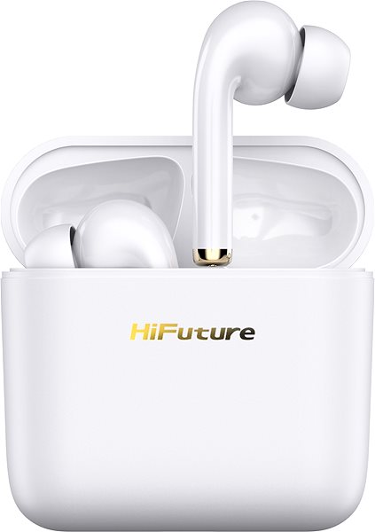 Wireless Headphones HiFuture SmartPods 2 White Screen