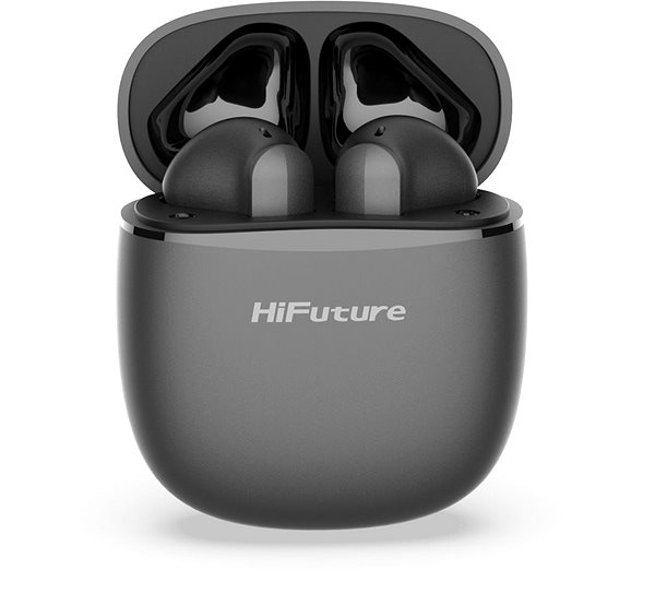 Wireless Headphones HiFuture ColorBuds Black Screen