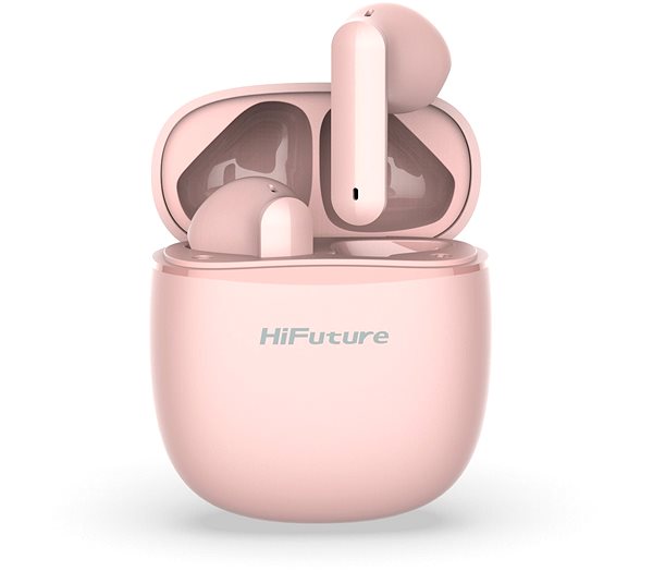 Kabellose Kopfhörer HiFuture ColorBuds Pink ...