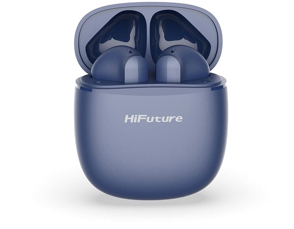 Wireless Headphones HiFuture ColorBuds Dark Blue Screen