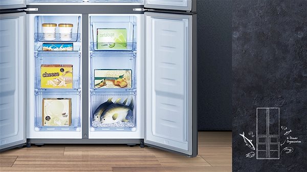 American Refrigerator HISENSE RQ515N4AC2 Lifestyle