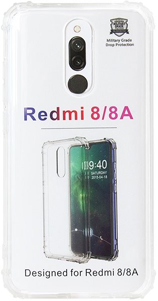 Telefon tok Hishell TPU Shockproof Xiaomi Redmi 8A átlátszó tok ...