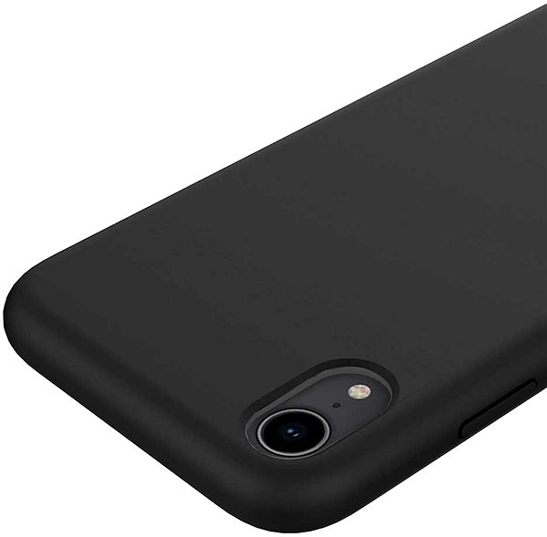 Telefon tok Hishell Premium Liquid Silicone Xiaomi Mi Note 10 / 10 Pro fekete tok ...