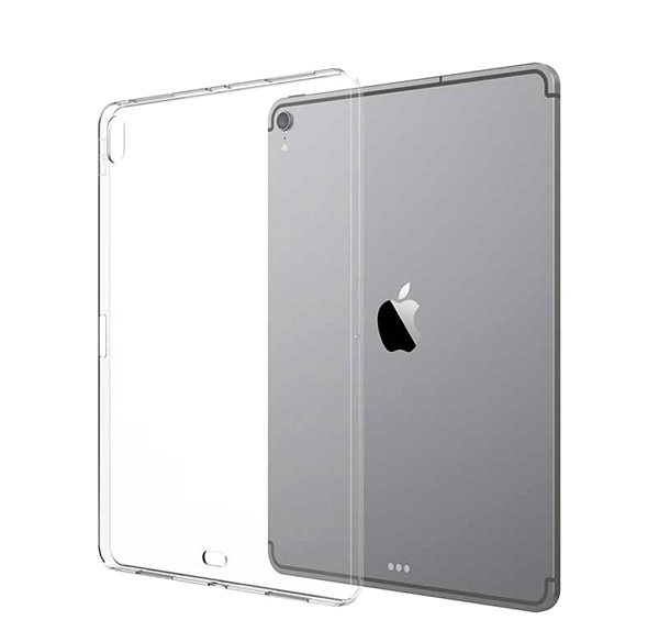 Tablet tok Hishell TPU tok iPad mini 5 készülékhez - átlátszó Lifestyle