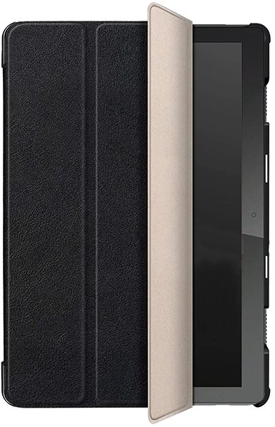 Tablet tok Hishell Protective Flip Cover Lenovo TAB M10 10.1 készülékhez fekete Képernyő