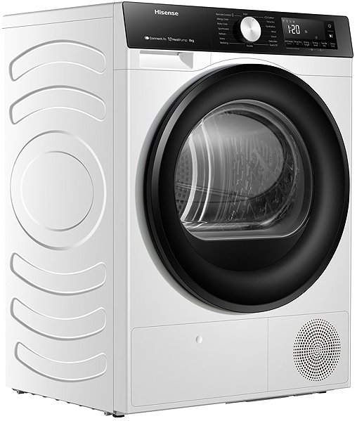 HISENSE DH3S802BW2 tumble dryer.