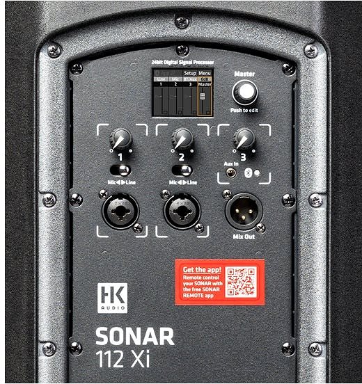 Speaker HK Audio SONAR 112 Xi Connectivity (ports)
