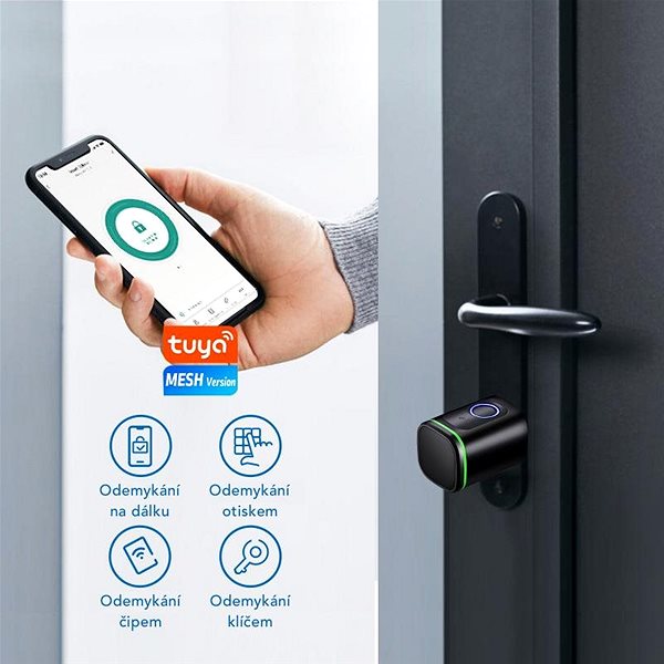 Cylinder Smoot Air K1 with fingerprint reader ...