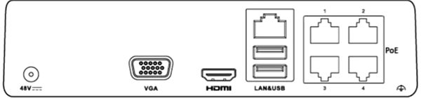 Hálózati felvevő HiLook NVR-104H-D/4P(C) ...