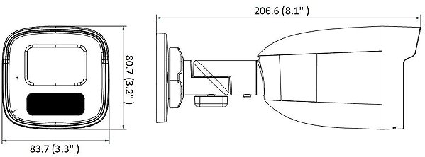 Überwachungskamera HiLook IPC-B440H(C) 4 mm ...