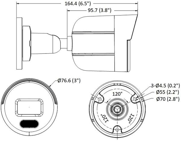 IP Camera HiLook IPC-B129HA 2.8mm ...