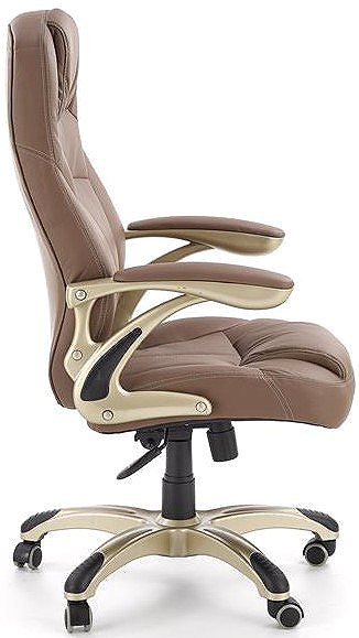 Office Armchair HALMAR Carlos brown ...