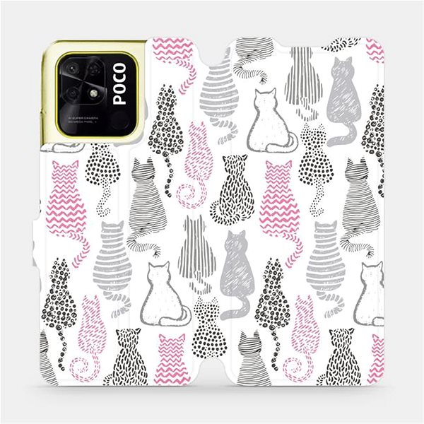 Pouzdro na mobil Mobiwear flip pro Xiaomi Poco C40 - MX01S ...