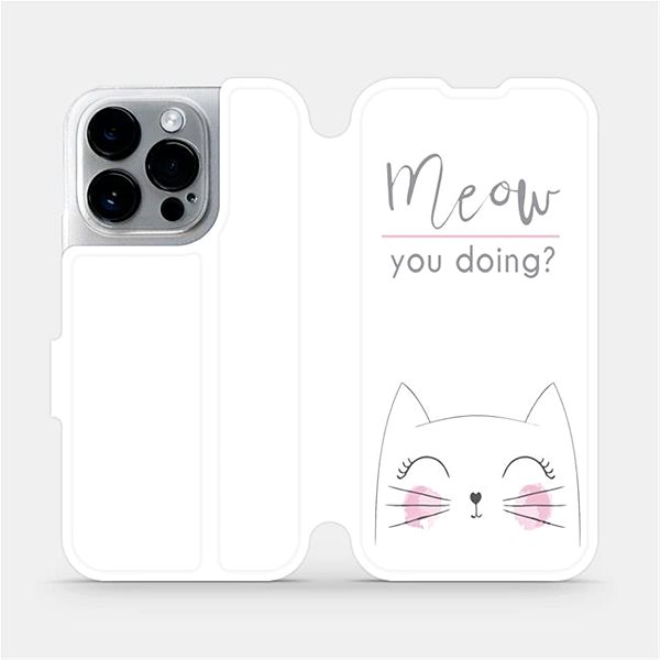 Pouzdro na mobil Mobiwear flip pro Apple iPhone 14 Pro - M098P ...